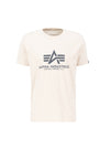 ALPHA INDUSTRIES Basic T-Shirt | Jet Stream White