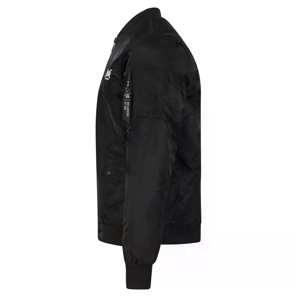 100% HARDCORE Bomberjacke "Branded Rage" | Black