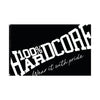 100% HARDCORE Banner "Tilted Essential" | Black/White