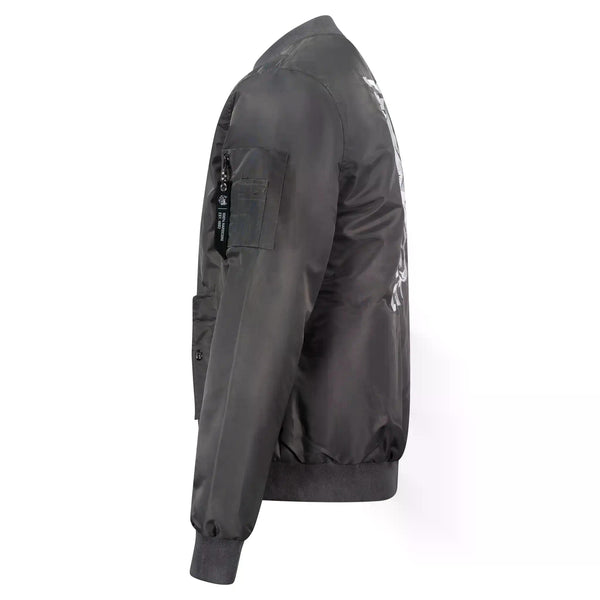 100% HARDCORE Bomberjacke "Branded Rage" | Graphite