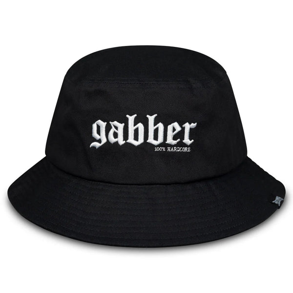 100% HARDCORE Anglerhut "Gabber" | Black