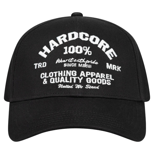 ❌ SALE ❌ 100% HARDCORE Cap "Apparel" | Black