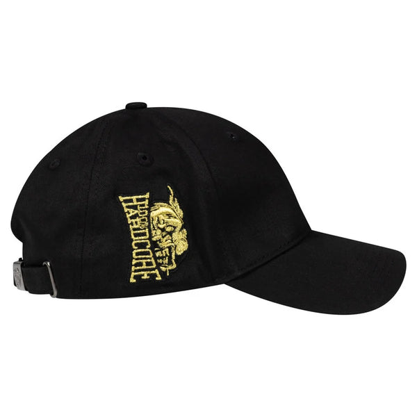 100% HARDCORE Cap "Essential" | Black/Gold