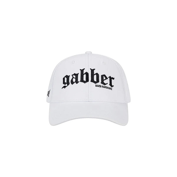 100% HARDCORE Cap "Gabber Essential" | White