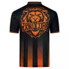 100% HARDCORE Herren Soccershirt "Crowned" | Black / Orange