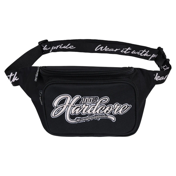 100% HARDCORE Hipbag "Script" | Black