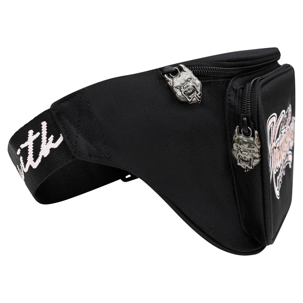 100% HARDCORE Hipbag "Script" | Black