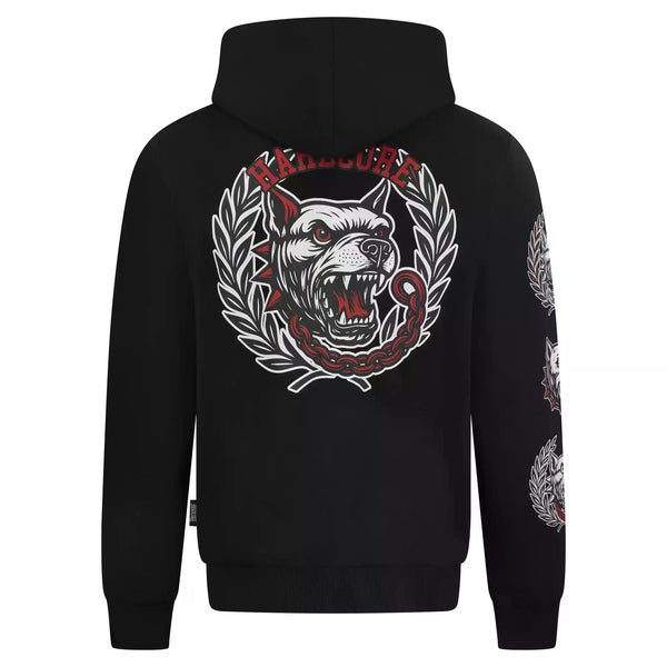 100% HARDCORE Herren Hoodie "Unleashed" | Black