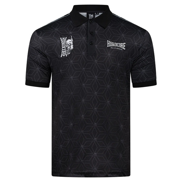 100% HARDCORE Soccershirt "Essential Taped" | Black/White