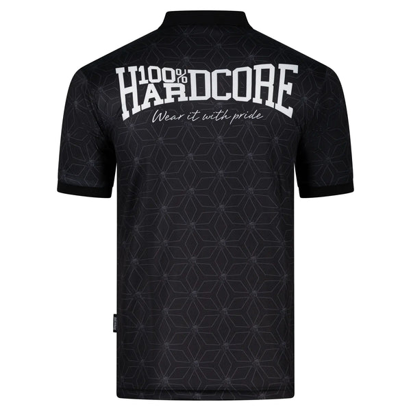 100% HARDCORE Soccershirt "Essential Taped" | Black/White