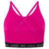 100% HARDCORE Frauen Sport Top "Gabber" | Pink