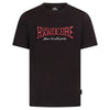 100% HARDCORE Herren T-Shirt "Embossed" | Black/Red