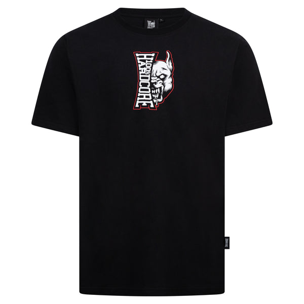 100% HARDCORE Herren T-Shirt "Red Mark" | Black