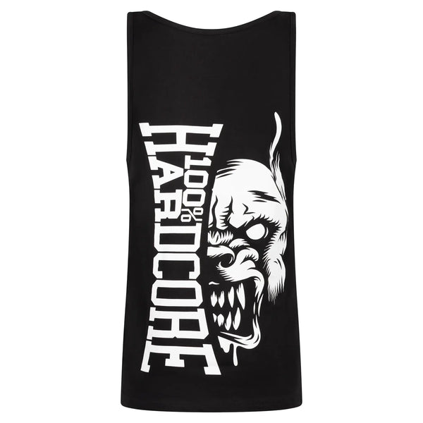 100% HARDCORE Tanktop „Branded Rage“ | Schwarz
