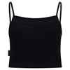 ❌ SALE ❌ 100% HARDCORE WMN Cropped Tanktop "Tilted" | Black