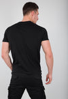 ALPHA INDUSTRIES Basic T-Shirt | Black