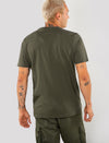 ALPHA INDUSTRIES Basic T-Shirt | Dark Olive