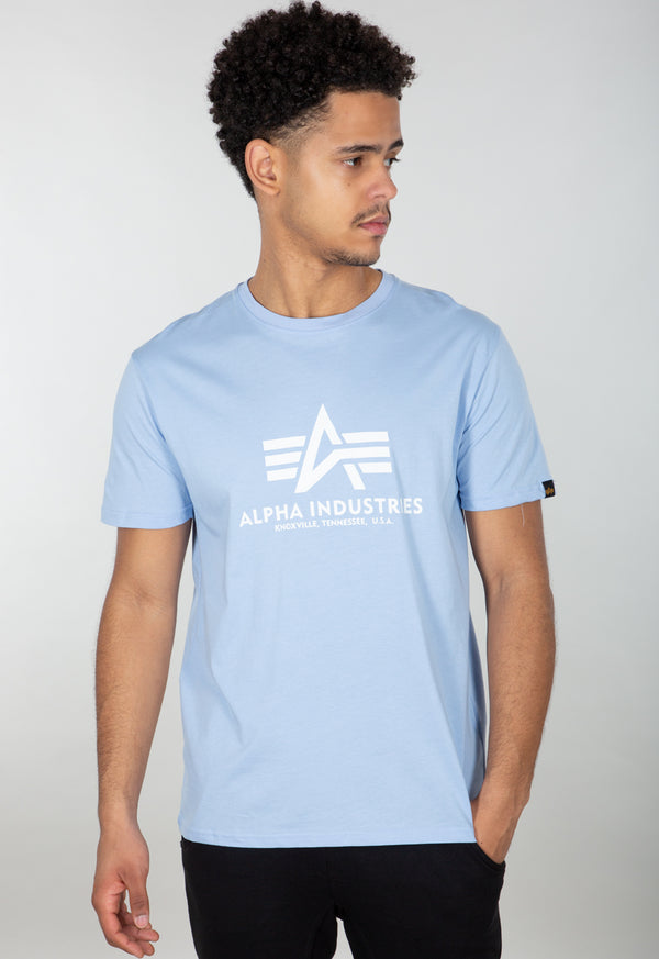 ALPHA INDUSTRIES Basic T-Shirt | Light Blue
