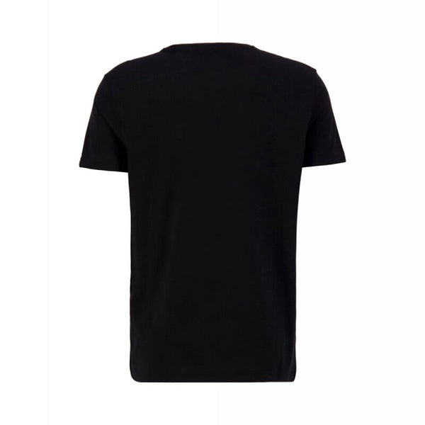 ALPHA INDUSTRIES Basic T Carbon | Black / Gold