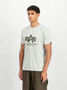 ALPHA INDUSTRIES Basic T-Shirt Effect Print | Stone