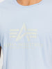 ALPHA INDUSTRIES Basic T-Shirt | Artic Blue