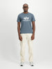 ALPHA INDUSTRIES Basic T-Shirt | Denim Blue