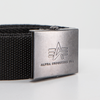 ALPHA INDUSTRIES Heavy Duty Belt | Schwarz
