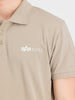 ALPHA INDUSTRIES Basic Polo SL | Vintage Sand