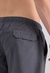 ❌ SALE ❌ ALPHA INDUSTRIES Badehose "Hydrochromic AOP Swimshort" | Greyblack