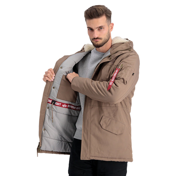 ALPHA INDUSTRIES N3B Expedition Parka | Taupe