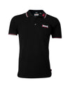 LONSDALE Piqué Poloshirt "Lion" | Black