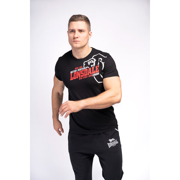LONSDALE T-Shirt "Walkley" | Black