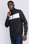 LONSDALE Trainingsjacke "Alnwick" | Black / White
