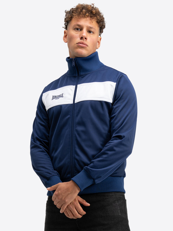 LONSDALE Trainingsjacke "Alnwick" | Navy / White