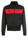 LONSDALE Trainingsjacke "Alnwick" | Black / Red