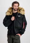 ALPHA INDUSTRIES 45 P Hooded Custom | Black Reflektiv