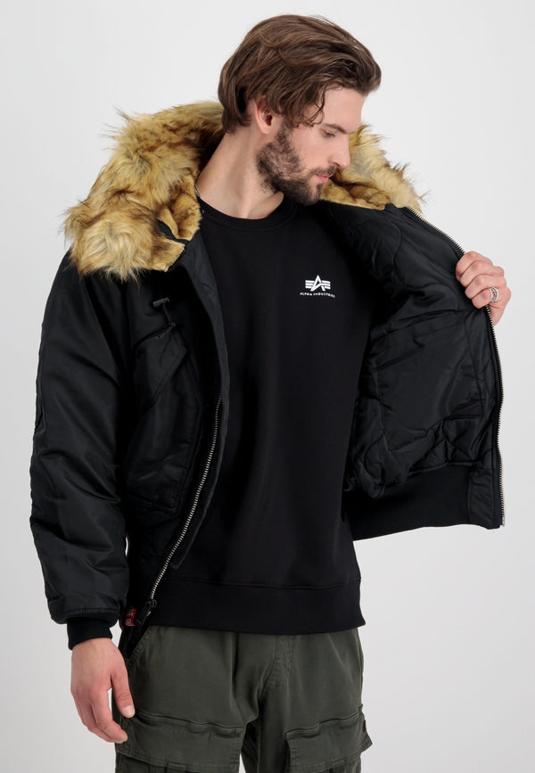 ALPHA INDUSTRIES 45 P Hooded Custom | Black Reflektiv