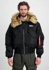 ALPHA INDUSTRIES 45 P Hooded Custom | Black Reflektiv