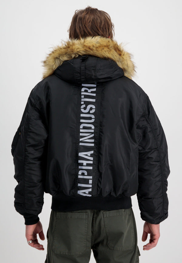 ALPHA INDUSTRIES 45 P Hooded Custom | Black Reflektiv