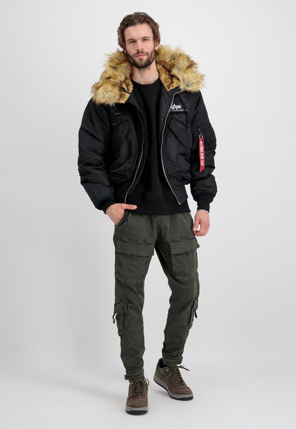 ALPHA INDUSTRIES 45 P Hooded Custom | Black Reflektiv