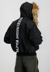 ALPHA INDUSTRIES 45 P Hooded Custom | Black Reflektiv