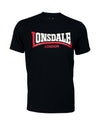 LONSDALE T-Shirt "Two Tone" | Black