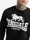 LONSDALE Sweatshirt "Go Sport" | Black