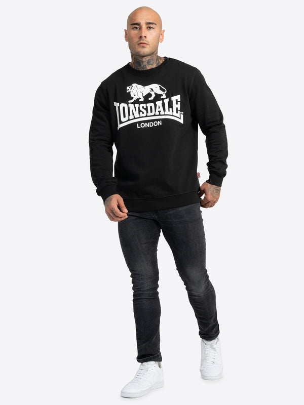 LONSDALE Sweatshirt "Go Sport" | Black