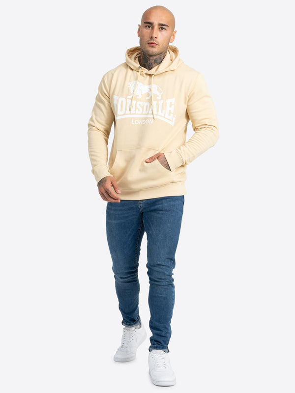 LONSDALE Herren Hoodie "Sherborne" | Beige