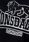 LONSDALE Herren Sweatshirt "Tadley" | Black/Ecru