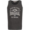 LONSDALE Tanktop "Pilton" | Marl Anthracite