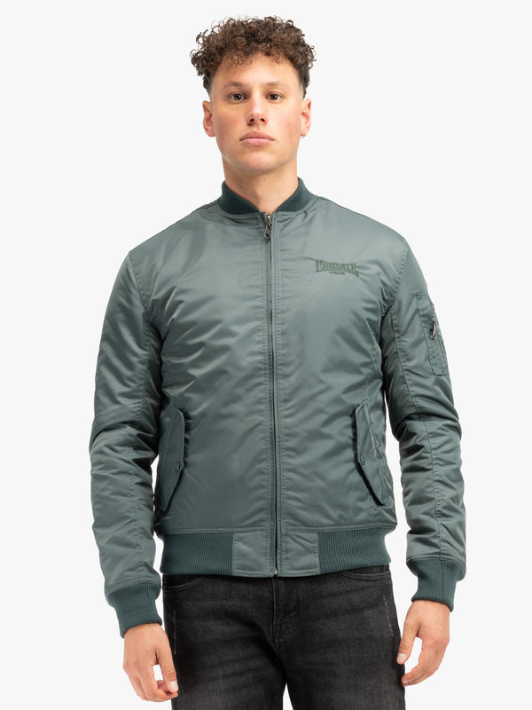 LONSDALE Herren Bomberjacke "Poolstock" | Olive