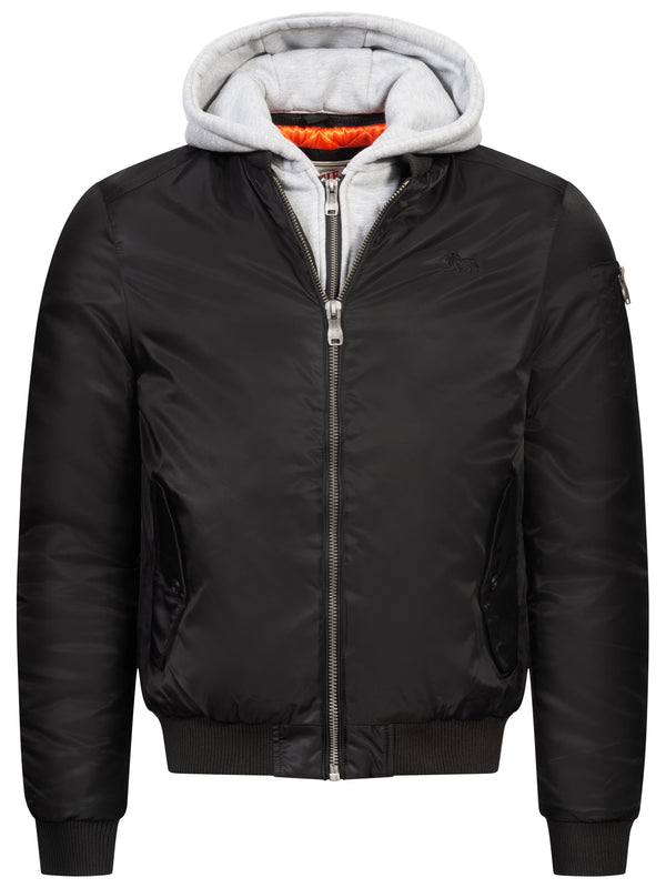 LONSDALE Jacket "Clifton" | Black