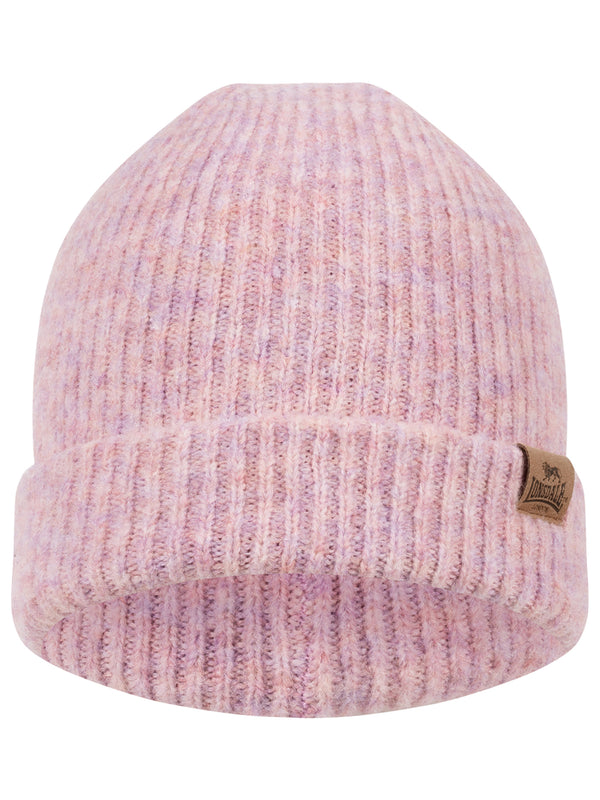 LONSDALE Wintermütze "Bridport" | Aubergine